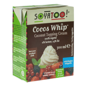 Coconut Whip Topping Cream. The Plant Pantry is a Supplier and Distributor of Vegan and Plant Based Food to Sydney Cafes and Restaurants. 