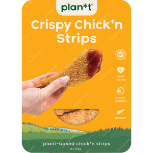 Sustainable Foods - Vegan Crispy Chick'n Strips/Tenders Carton 8kg - (8 x 1kg)