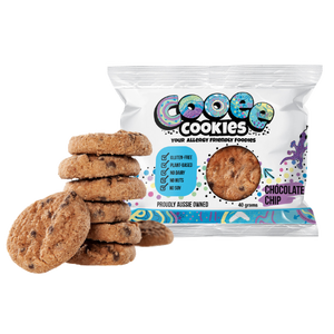 Cooee Cookies - Vegan Choc Chip & Wattle Seed Cookies - 1kg