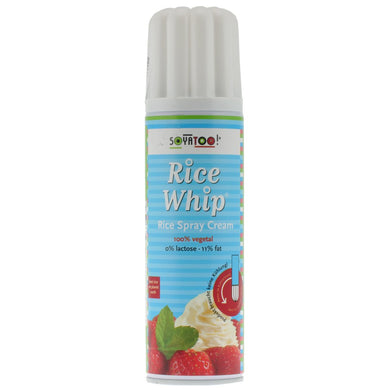 Rice Whip Spray Can. The Plant Pantry is a Supplier and Distributor of Vegan and Plant Based Food to Sydney Cafes and Restaurants. 
